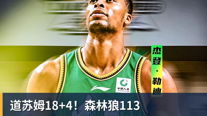 道苏姆18+4!森林狼113